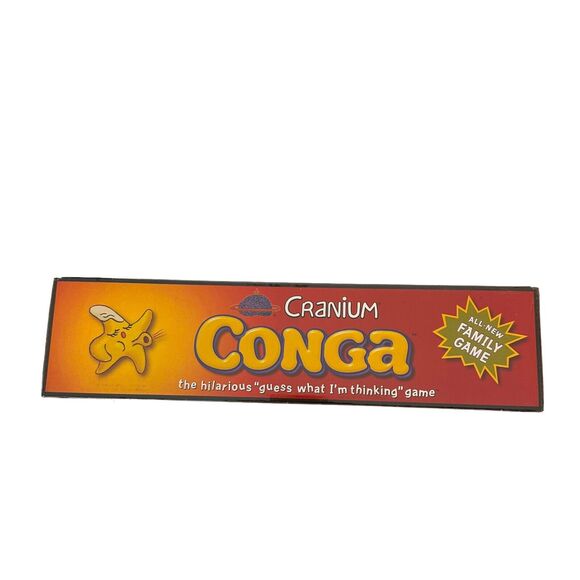 Cranium Conga Game New and Factory Sealed 2003 The Hilarious Guess What Im - Picture 4 of 9